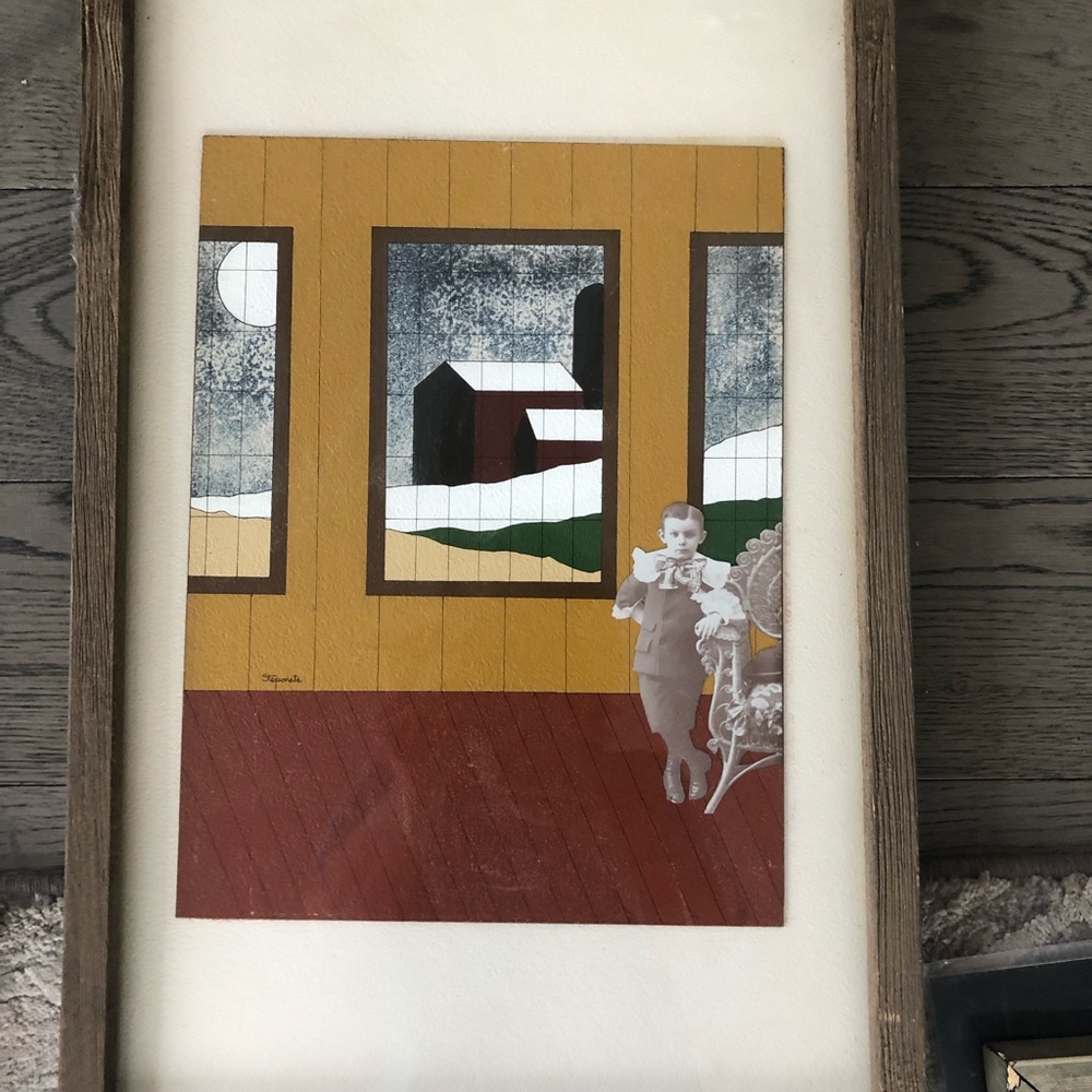 Original Vintage Folk Art by Steponate